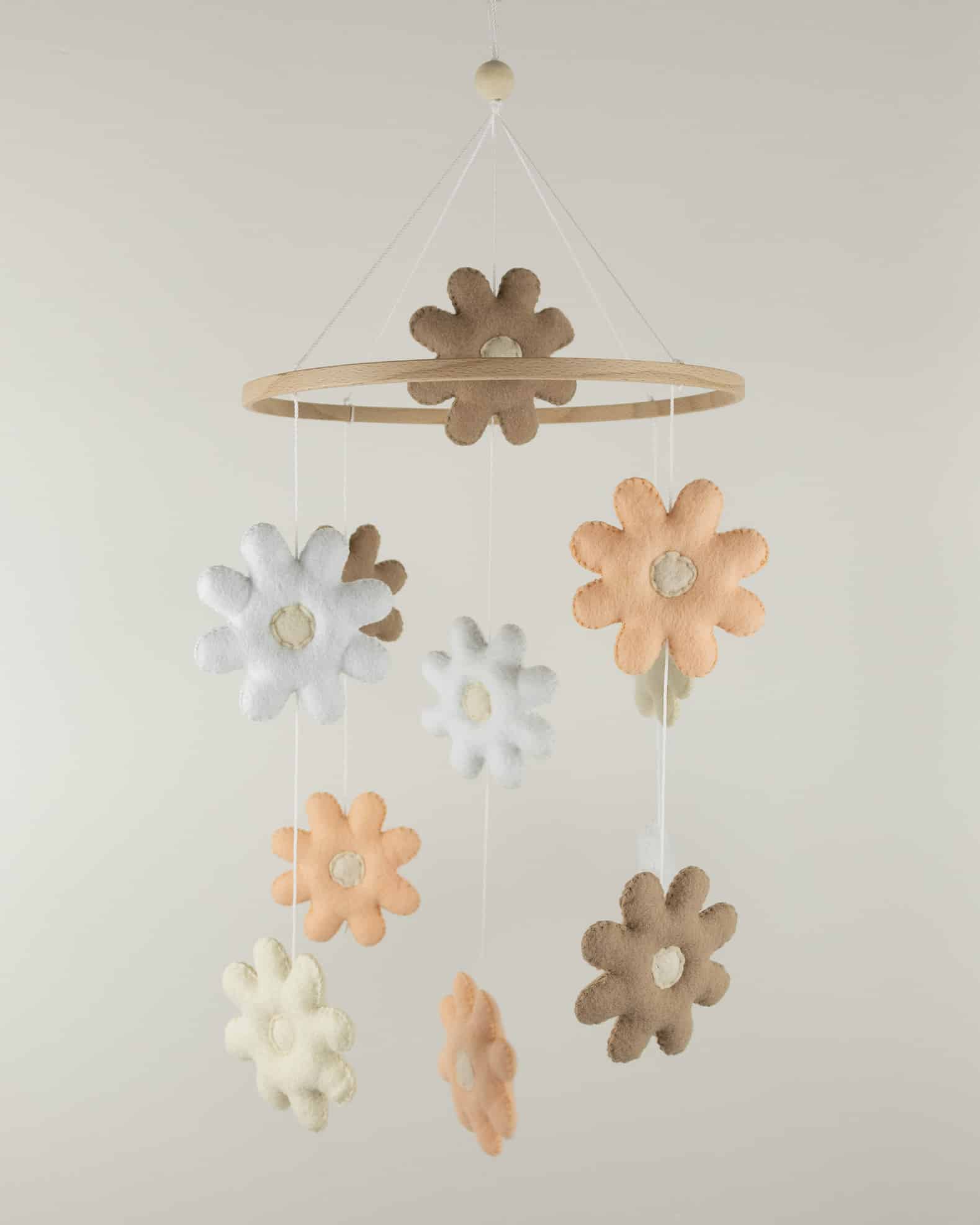 Handmade Flowers baby mobile Little Loua