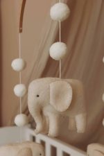 Handmade Elephants baby mobile - Image 4
