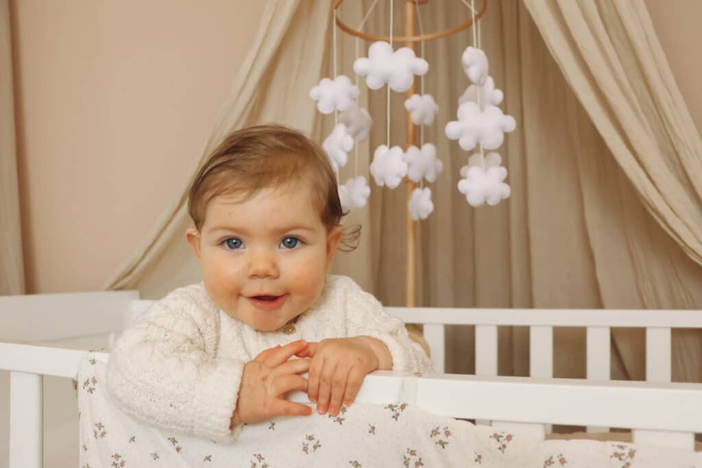 Installing Little Loua's Baby Mobile: A Piece of Cake!